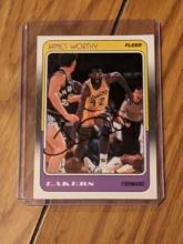 James Worthy autographed card w/coa