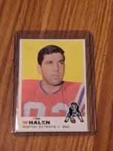 1969 Topps #203 Jim Whalen Boston Patriots NFL Vintage Football Card