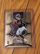 Malik Willis RC autographed card w/coa