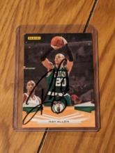 Ray Allen autographed card w/coa