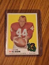 1969 Topps Football,Jerrell Wilson,Kansas City Chiefs,#252,RC