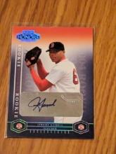 582/800 SP Jerome Gamble RC Auto Boston Red Sox 2004 Playoff Honors Rookie Autograph