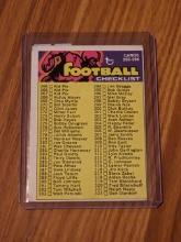 Checklist 265-396 1986 Topps NFL Football #396 CL Set-Break