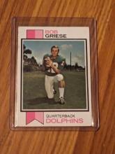 Topps 1973 #295 Bob Griese HOF Miami Dolphins Quarterback