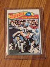 1977 Topps #45 Roger Staubach NFL Football Card HOF