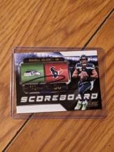 Russell Wilson autographed card w/coa