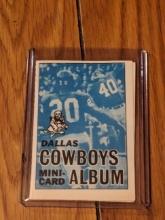 1969 TOPPS NFL Football #5 Dallas Cowboys Mini Card Stamps Album