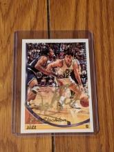 John Stockton autographed card w/coa