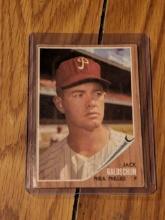 VINTAGE 1962 TOPPS JACK BALDSCHUN #46