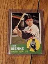 1963 Topps Baseball #433 Denis Menke