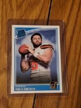 2018 Panini Donruss - Rated Rookie #303 Baker Mayfield (RC)
