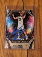 Klay Thompson autographed card w/coa