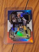 Aaron Rodgers autographed card w/coa