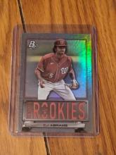 CJ Abrams RC 2022 Topps Bowman Platinum #RR-19 Renowned Rookies Insert Nationals