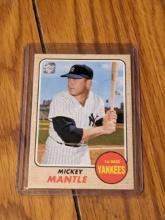 2021 Topps X Mickey Mantle #38 1968 Topps New York Yankees