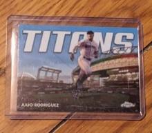 2023 Topps Chrome Titans #CT17 Julio Rodriguez