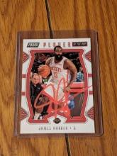 James Harden autographed card w/coa