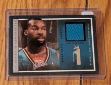 Baron Davis patch 2004 Fleer platinum