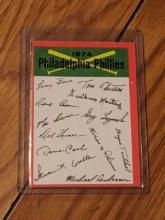 1974 Philadelphia Philadelphia Phillies Philadelphia Phillies