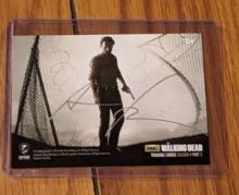 Andrew Lincoln (Rick Grimes) autographed card w/coa