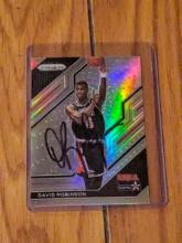 David Robinson autographed card w/coa