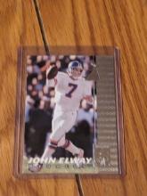 1997 Pinnacle John Elway #3 Rembrandt silver foil