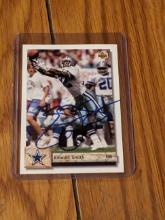 Emmitt Smith autographed card w/coa