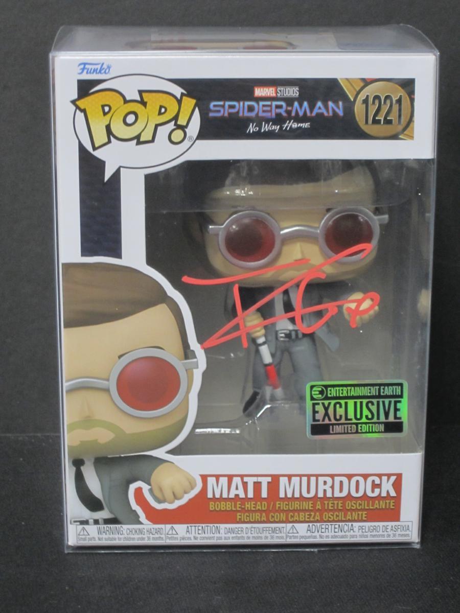 CHARLIE COX SIGNED MATT MURDOCK FUNKO COA