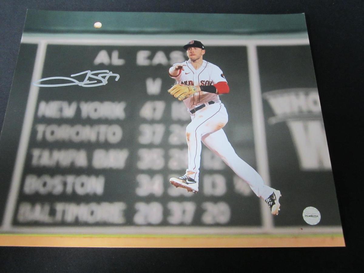 Trevor Story Signed 8x10 Photo COA Pros