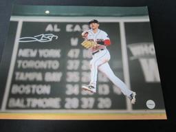 Trevor Story Signed 8x10 Photo COA Pros