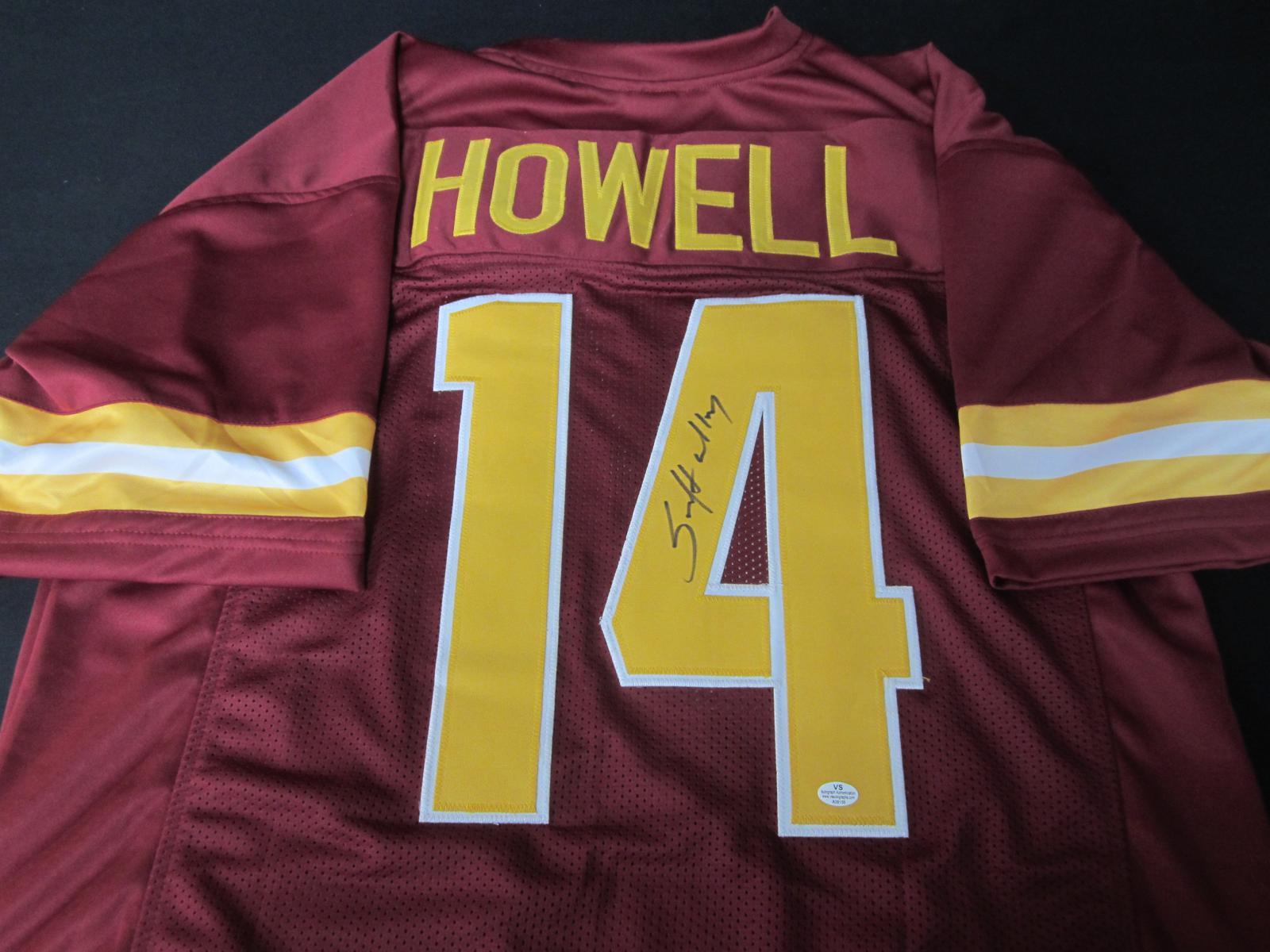 WASHINGTON SAM HOWELL SIGNED JERSEY COA