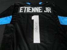 JAGUARS TRAVIS ETIENNE SIGNED JERSEY COA