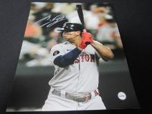 Rafael Devers Signed 8x10 Photo COA Pros