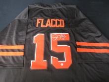 Joe Flacco Signed Jersey COA Pros