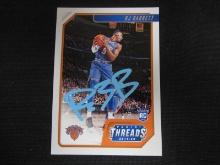 2019-20 THREADS RJ BARRETT AUTOGRAPHED RC