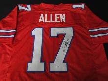 BILLS JOSH ALLEN SIGNED JERSEY FSG COA