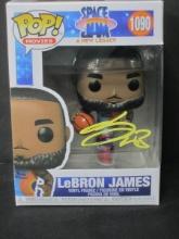 LEBRON JAMES SIGNED SPACE JAM FUNKO POP COA