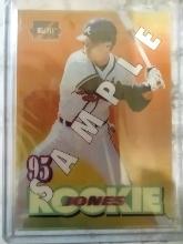 1995 Sportsflix Rookie SAMPLE Chipper Jones #162