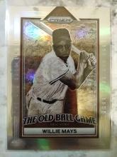 2023 Prizm The Old Ball Players Silver SP Willie Mays #12