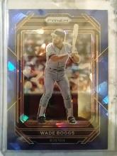 2023 Prizm Blue Cracked Ice SP Wade Boggs #215