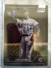 2022 Stadium Club Chrome Xfractor Ernie Banks #20