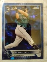 2022 Topps Chrome Saphire Rookie Cal Raleigh #277