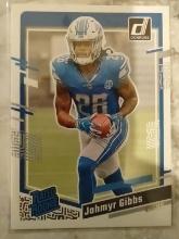 2023 Donruss Rated Rookie Jahmyr Gibbs #331