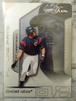 2002 Flair Rookie Victor Martinez #110 /1750