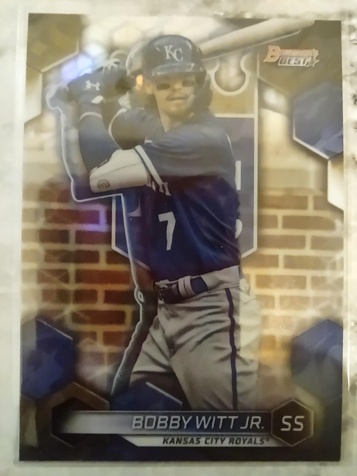 2023 Bowman Best Refractor Bobby Witt Jr. #6