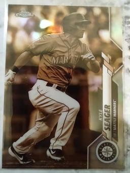 2020 Topps Chrome Refractor BW Kyle Seager #52