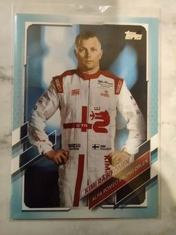 2021 Topps Light Blue SP Kimi Raikkonen #15 /199