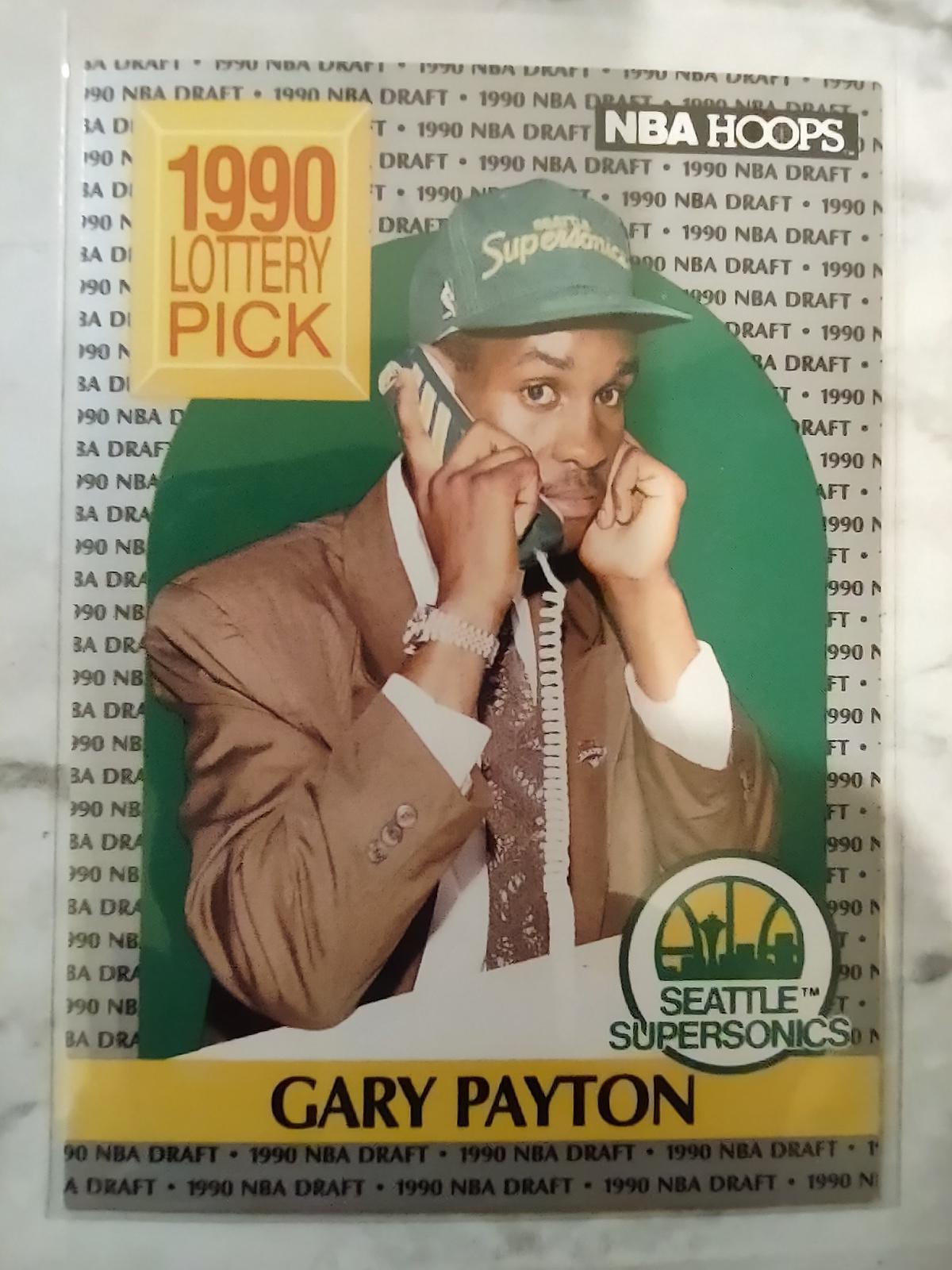 1990 Hoops Rookie Gary Payton #391