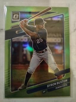 2021 Optic Lime Green Byron Buxton #151