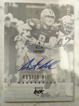 2018 Luminance Rookie Auto Austin Allen /299